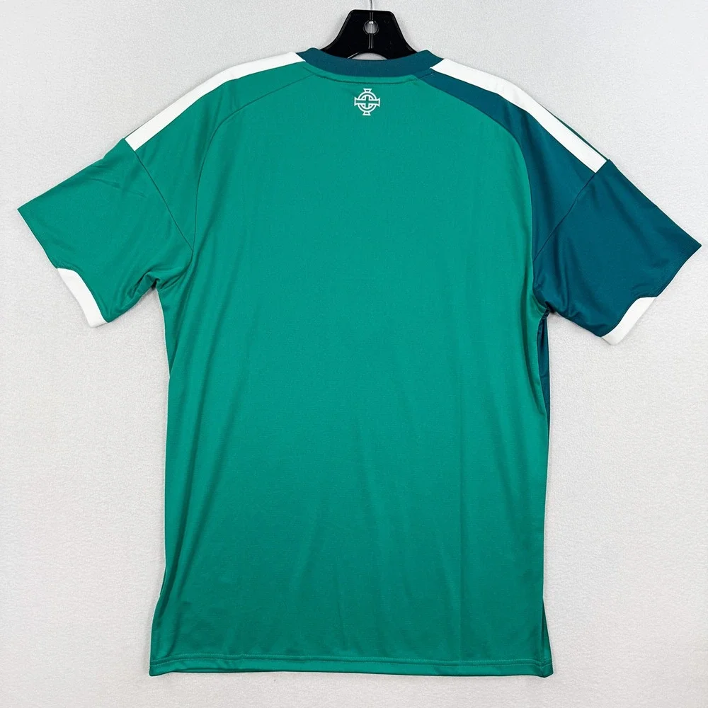 Adidas IFA Northern Ireland Jersey / Size L Mens / Green White JL6919, NEW